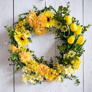 wianek wiosenny żółty